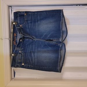 Size 24 Seven7 Jean shorts